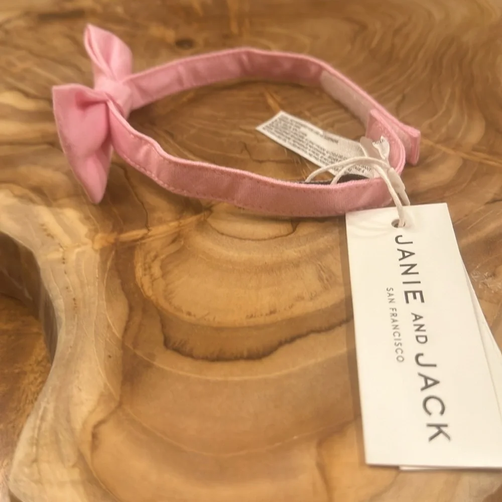 JANIE and JACK LINEN-COTTON BOWTIE